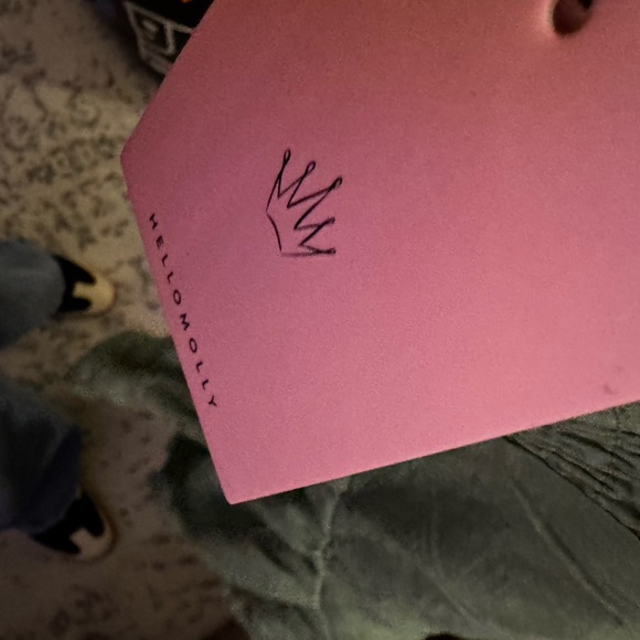 Hello Molly NWT Green Mini Dress - Picture 4 of 11